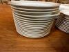 DESCRIPTION: (16) 10.5" CHINA PLATES SIZE 10.5" LOCATION: MAIN SEATING THIS LOT IS: SOLD BY THE PIECE QTY: 16 - 2