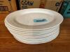 DESCRIPTION: (10) 11" CHINA PLATTERS SIZE 11" LOCATION: MAIN SEATING THIS LOT IS: SOLD BY THE PIECE QTY: 10 - 2