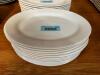 DESCRIPTION: (10) 11" CHINA PLATTERS SIZE 11" LOCATION: MAIN SEATING THIS LOT IS: SOLD BY THE PIECE QTY: 10 - 2