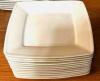 DESCRIPTION: (24) 9.5" X 9.5" CHINA PLATES BRAND / MODEL: TATUNG HOTELWARE SIZE 9.5" X 9.5" LOCATION: MAIN SEATING THIS LOT IS: SOLD BY THE PIECE QTY: