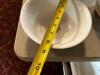 DESCRIPTION: (20) 8" PLASTIC BOWLS LOCATION: MAIN SEATING THIS LOT IS: SOLD BY THE PIECE QTY: 20 - 3