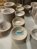 DESCRIPTION: (50) 5" CHINA SAUCE BOWLS SIZE 5" LOCATION: MAIN SEATING THIS LOT IS: SOLD BY THE PIECE QTY: 50 - 2