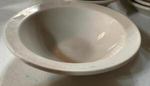 DESCRIPTION: (20) 6" CHINA BOWLS SIZE 6" LOCATION: MAIN SEATING THIS LOT IS: SOLD BY THE PIECE QTY: 20