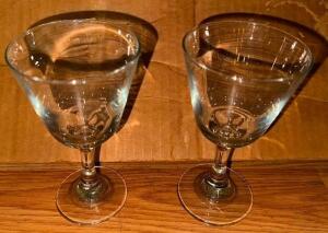 DESCRIPTION: (24) DESERT WINE GLASSES LOCATION: MAIN SEATING THIS LOT IS: SOLD BY THE PIECE QTY: 24