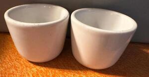 DESCRIPTION: (36) CHINA SAKE GLASS LOCATION: MAIN SEATING THIS LOT IS: SOLD BY THE PIECE QTY: 36