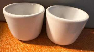 DESCRIPTION: (36) CHINA SAKE GLASS LOCATION: MAIN SEATING THIS LOT IS: SOLD BY THE PIECE QTY: 36