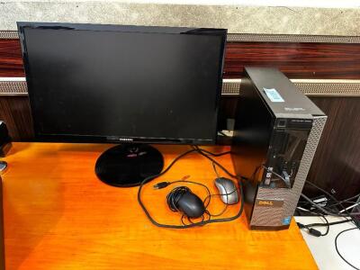 DESCRIPTION: DELL OPTIPLEX OFFICE COMPUTER. BRAND / MODEL: DELL LOCATION: OFFICE QTY: 1