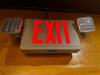 DESCRIPTION: ALL EMERGENCY EXIT LIGHTS AND SIGNS IN BUILDING LOCATION: MAIN SEATING QTY: 1 - 2