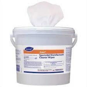 (2) SPORICIDAL DISINFECTANT CLEANER WIPES