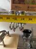 DESCRIPTION: (2) 72" AND (1) 48" WIRE WALL MOUNT SHELVES LOCATION: SIDE KITCHEN QTY: 3 - 3