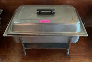 DESCRIPTION: FULL SIZE CHAFING DISH (COMPLETE) LOCATION: MAIN DINING QTY: 1