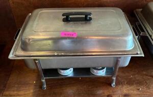 DESCRIPTION: FULL SIZE CHAFING DISH (COMPLETE) LOCATION: MAIN DINING QTY: 1