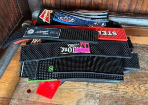 DESCRIPTION: ASSORTED BAR MATS AS SHOWN LOCATION: BAR QTY: 1