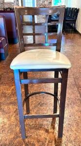 DESCRIPTION: (4) BAR STOOLS LOCATION: MAIN DINING QTY: 4