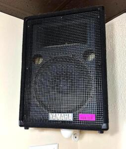 DESCRIPTION: YAMAHA SPEAKER BRAND/MODEL: S12E LOCATION: MAIN DINING QTY: 1