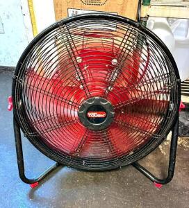 DESCRIPTION: HYPER TOUGH FLOOR FAN INFORMATION: WORKS LOCATION: KITCHEN QTY: 1