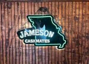 DESCRIPTION: JAMESON NEON SIGN INFORMATION: WORKS LOCATION: BAR QTY: 1