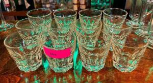 DESCRIPTION: (12) ROCKS GLASSES LOCATION: BAR QTY: 12