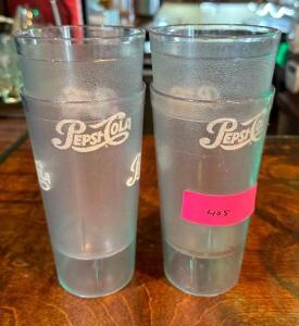 DESCRIPTION: (4) PLASTIC PEPSI TUMBLERS LOCATION: BAR QTY: 4