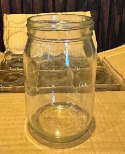 DESCRIPTION: (36) MASON JAR GLASSES LOCATION: BAR QTY: 36