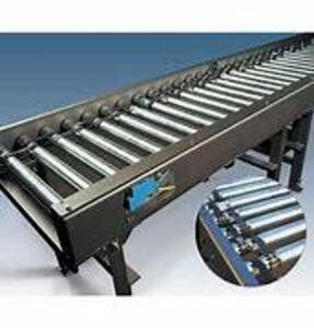 DESCRIPTION: (1) CONVEYOR ROLLER BELT INFORMATION: ALUMINUM RETAIL$: $360.00 EA QTY: 1