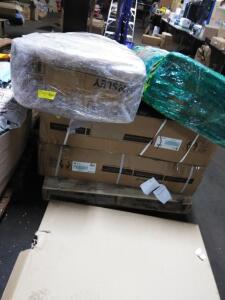 DESCRIPTION: (1) PALLET OF MISC PLAYGROUND EQUIPMENT BRAND/MODEL: MANY INFORMATION: MUST COME INSPECT QTY: 1