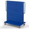 DESCRIPTION: (1) A FRAME PEG BOARD AND BIN STORAGE, STORAGE RACK BRAND/MODEL: VALLEYCRAFT #F89547B INFORMATION: BLUE, MUST COME INSPECT RETAIL$: $783.