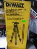 DESCRIPTION: (1) HEAVY DUTY TRANSIT LEVEL BRAND/MODEL: DEWALT #DW092PK INFORMATION: YELLOW SIZE: 20X WITH TRIPOD AND GRADE ROD RETAIL$: $1065.04 EA QT - 2