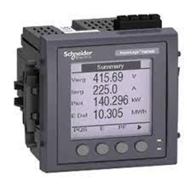 DESCRIPTION: (1) POWER METER BRAND/MODEL: SCHNEIDER #METSEPM5330 SIZE: 125-250 V, 4W, 50/60 HZ RETAIL$: $592.20 EA QTY: 1