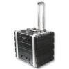 DESCRIPTION: (1) RACK FLIGHT CASE WITH PULL HANDLE, STACKABLE BRAND/MODEL: ABS #555-15640 INFORMATION: BLACK SIZE: 19" RETAIL$: $177.34 EA QTY: 1