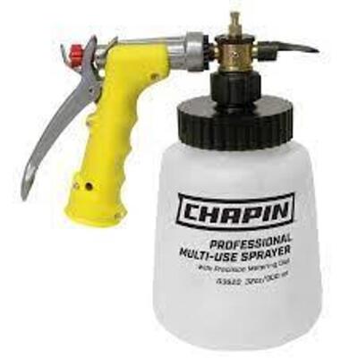 DESCRIPTION: (2) MULTIPURPOSE SPRAYER BRAND/MODEL: CHAPIN #G362D INFORMATION: WHITE RETAIL$: $34.43 EA QTY: 2