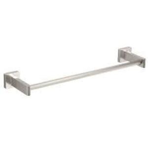 DESCRIPTION: (2) STANDARD TOWEL BAR BRAND/MODEL: AMERICAN STANDARD #8335018.295 INFORMATION: BRUSHED NICKEL SIZE: STANDARD RETAIL$: $69.10 EA QTY: 2