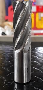 (3) DRILL AMERICA 1-1/4" 4 FLUTE HSS CENTER CUTTING END MILL