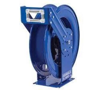 DESCRIPTION: (1) SPRING RETRACT HOSE REEL BRAND/MODEL: COXREELS #TSHFL-N-535 INFORMATION: BLUE SIZE: 3/4" X 35' RETAIL$: $663.11 EA QTY: 1