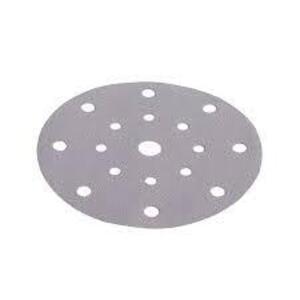 DESCRIPTION: (4) PACKS OF (50) VELCRO SANDPAPER WITH HOLES BRAND/MODEL: MIRKA #2B-647-320 INFORMATION: SILVER SIZE: 5" RETAIL$: $26.00 PER PACK QTY: 4