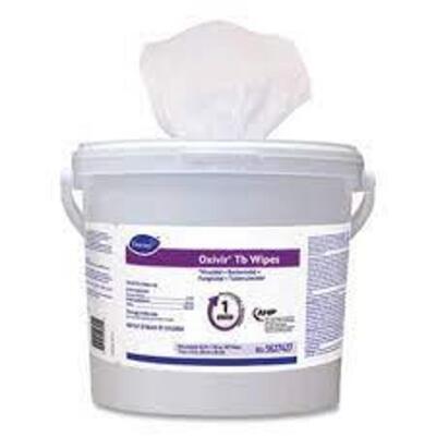 DESCRIPTION: (4) TUBS OF DISINFECTING WIPES BRAND/MODEL: OXIVIR TB WIPES RETAIL$: $184.57 EA QTY: 4