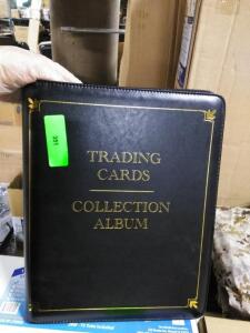 DESCRIPTION: (2) TRADING CARD COLLECTION ALBUM RETAIL$: $24.78 EA QTY: 2