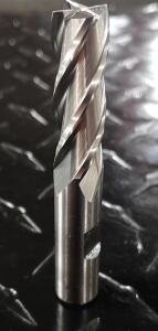 (2) HERTEL 4 FLUTE HSS END MILL