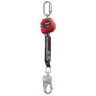 DESCRIPTION: (2) RETRACTING LIFELINE BRAND/MODEL: 3M #3100412 INFORMATION: RED, CAST IRON SIZE: 6' RETAIL$: $389.00 EA QTY: 2