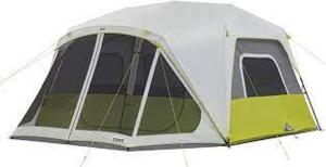 DESCRIPTION: (1) 10 PERSON FAMILY CAMPING TENT AND SCREEN HOUSE BRAND/MODEL: OZARK TRAIL SIZE: 20X10 RETAIL$: $129.00 QTY: 1