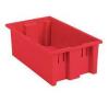 DESCRIPTION: (5) NEST STACK TOTE BRAND/MODEL: AKRO-MILS INFORMATION: RED SIZE: 18X1X6 RETAIL$: $12.00 EA QTY: 5