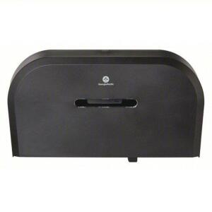 DESCRIPTION: (1) TOILET PAPER DISPENSER BRAND/MODEL: GEORGIA PACIFIC #4DJU8 SIZE: 2 ROLL 9" RETAIL$: $74.66 EA QTY: 1