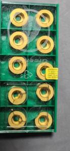 DESCRIPTION: (10) CDH31.5A CERAMIC ROLL TURNING INSERTS BRAND/MODEL: GREENLEAF CDH31.5A RETAIL$: $104.31 QTY: 10