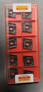 DESCRIPTION: (10) CNMM 543-PR CARBIDE TURNING INSERTS BRAND/MODEL: SANDVIK CNMM 16 06 12-PR 4205 RETAIL$: 25.70 PER INSERT QTY: 10