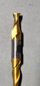 DESCRIPTION: (1) DOUBLE END OBALT SQ END MILL BRAND/MODEL: HERTEL 87150876 SIZE: 13/32" D 13/16" LOC 1/2" SD RETAIL$: $66.16 QTY: 1