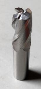 DESCRIPTION: (2) SOLID CARBIDE CORNER CHAMFER/RADIUS END MILL BRAND/MODEL: HTC TOOL 350-4750-125RQ SIZE: 3/4" DIA 1-1/2" LOC RETAIL$: $115.08 EA QTY: