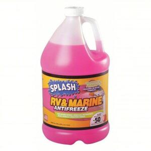 DESCRIPTION: (2) RV AND MARINE ANTIFREEZE BRAND/MODEL: SPLASH #49GU92 SIZE: 1 GALLON RETAIL$: $7.00 EA QTY: 2