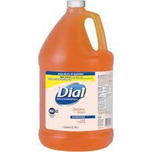 DESCRIPTION: (1) ANTIBACTERIAL LIQUID HAND SOAP BRAND/MODEL: DIAL PROFESSIONAL SIZE: 1 GALLON RETAIL$: $19.79 EA QTY: 1