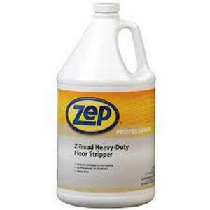 DESCRIPTION: (1) Z TREAD HEAVY DUTY FLOOR STRIPPER BRAND/MODEL: ZEP PROFESSIONAL SIZE: 1 GALLON RETAIL$: $11.19 EA QTY: 1