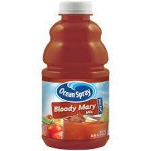 DESCRIPTION: (2) BLOODY MARY MIX BRAND/MODEL: OCEAN SPRAY SIZE: 32 FL OZ RETAIL$: $5.00 EA QTY: 2